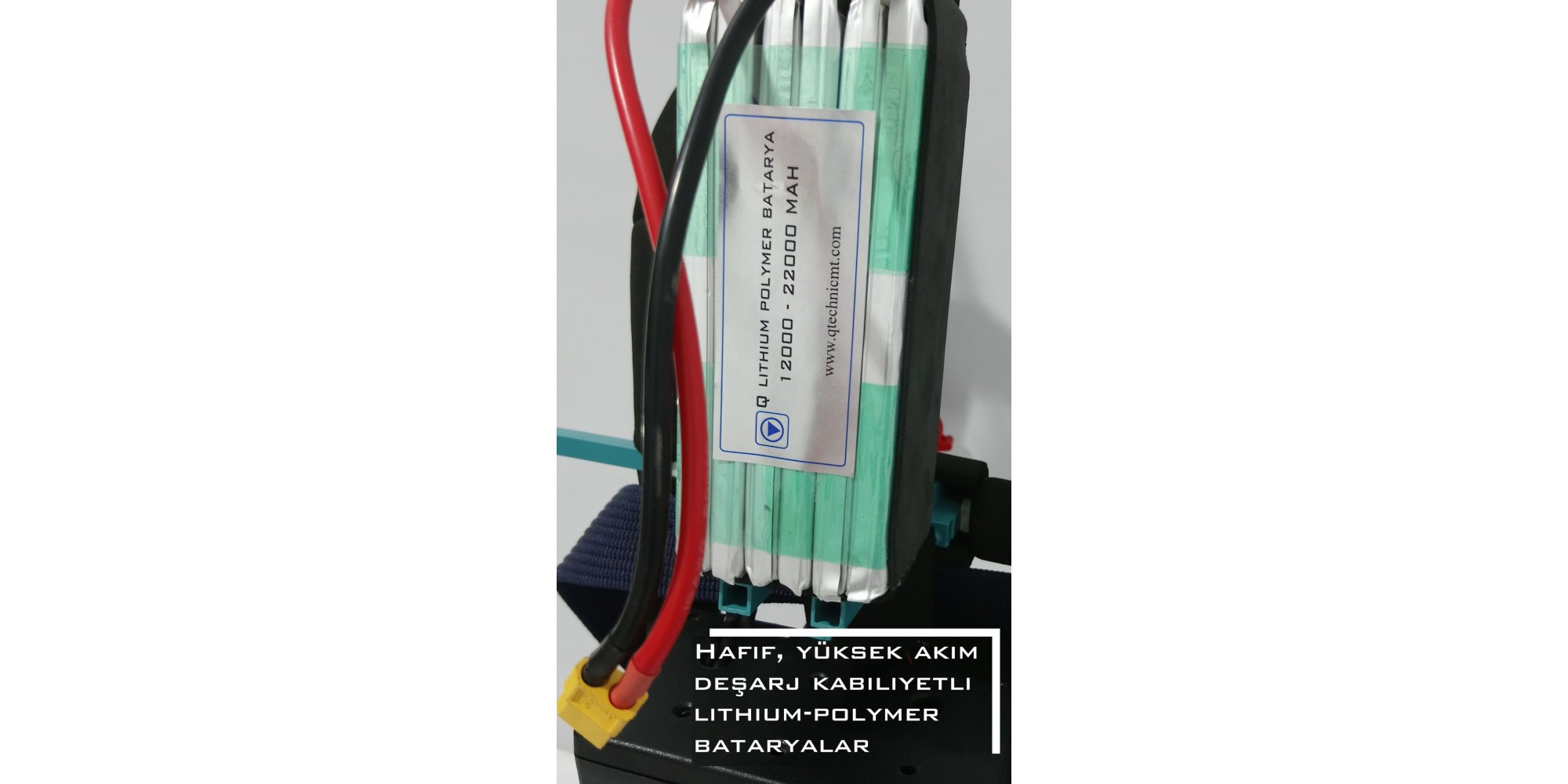 Q KOŞU DRONLARI BATARYA / LITHIUM POLYMER PLUS 6S 22,2 V 13000 MAH